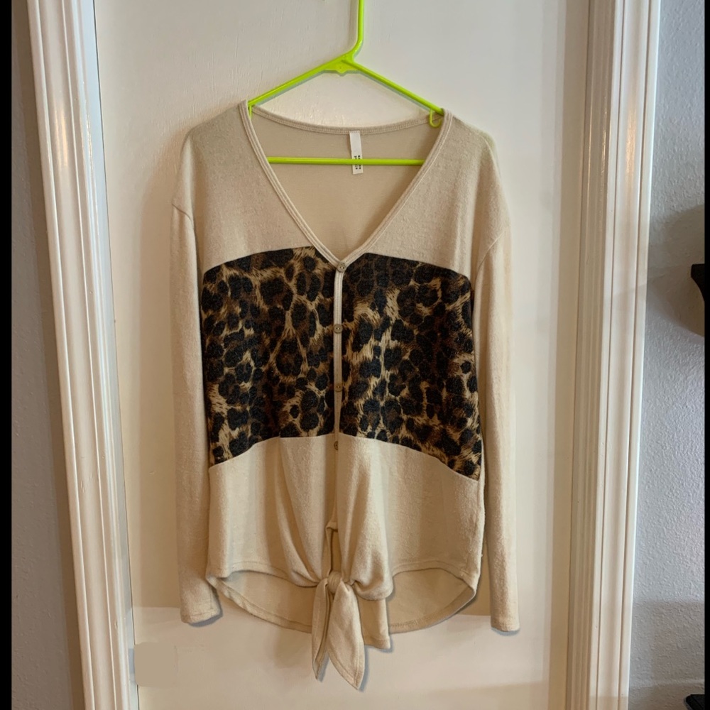 Cheetah Boutique Sweater